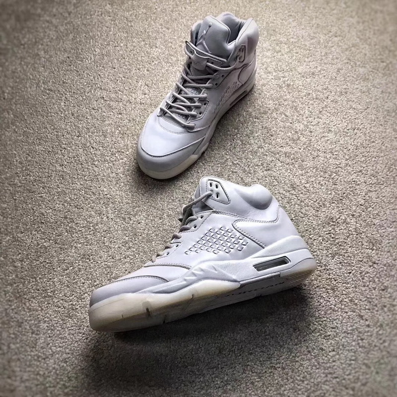 Authentic Air Jordan 5 Premium Pure Platinum